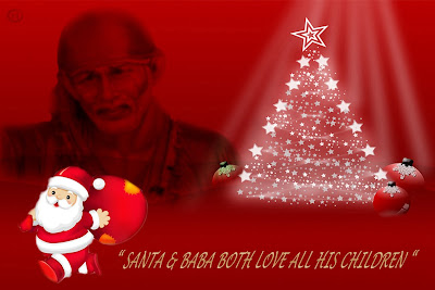 Shirdi Sai Christmas Wallpaper 5