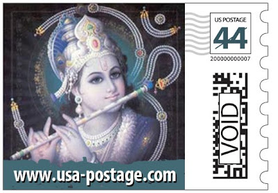 Shirdi Sai Baba in US Postage Stamp With Hindu Deities