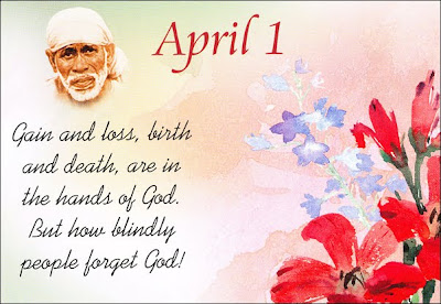 Shirdi Sai Speaks - Teachings for April