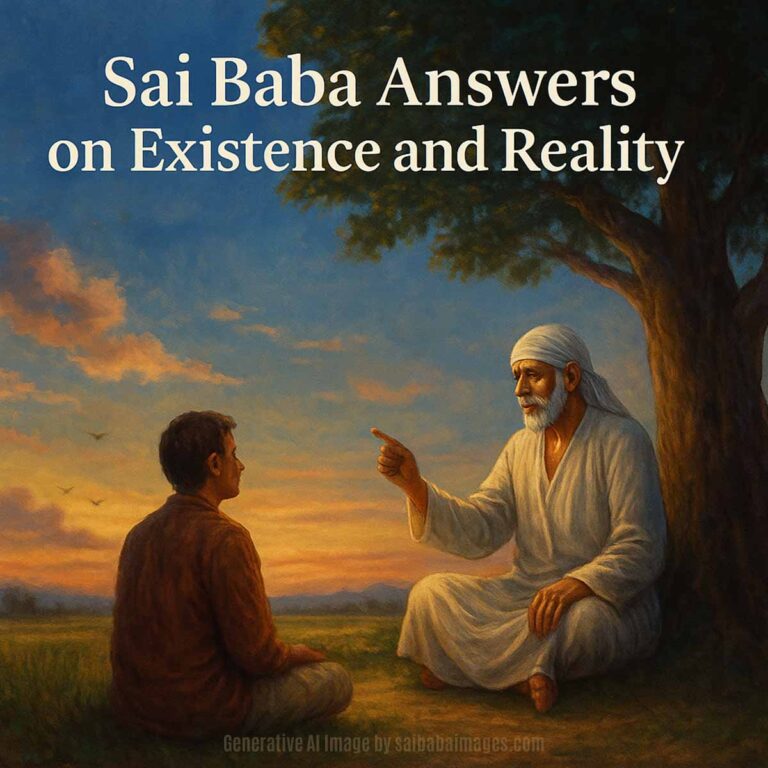 Sai Baba Answers on Existence and Reality